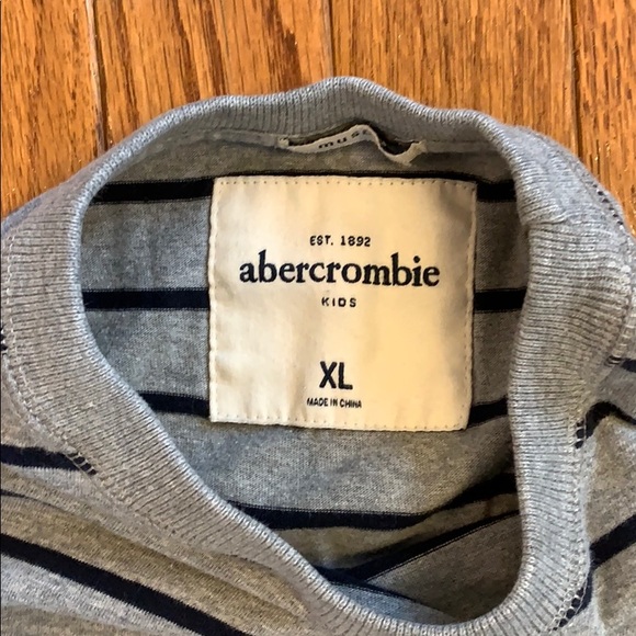 Abercrombie Kids soft long sleeve striped tee - Picture 3 of 3